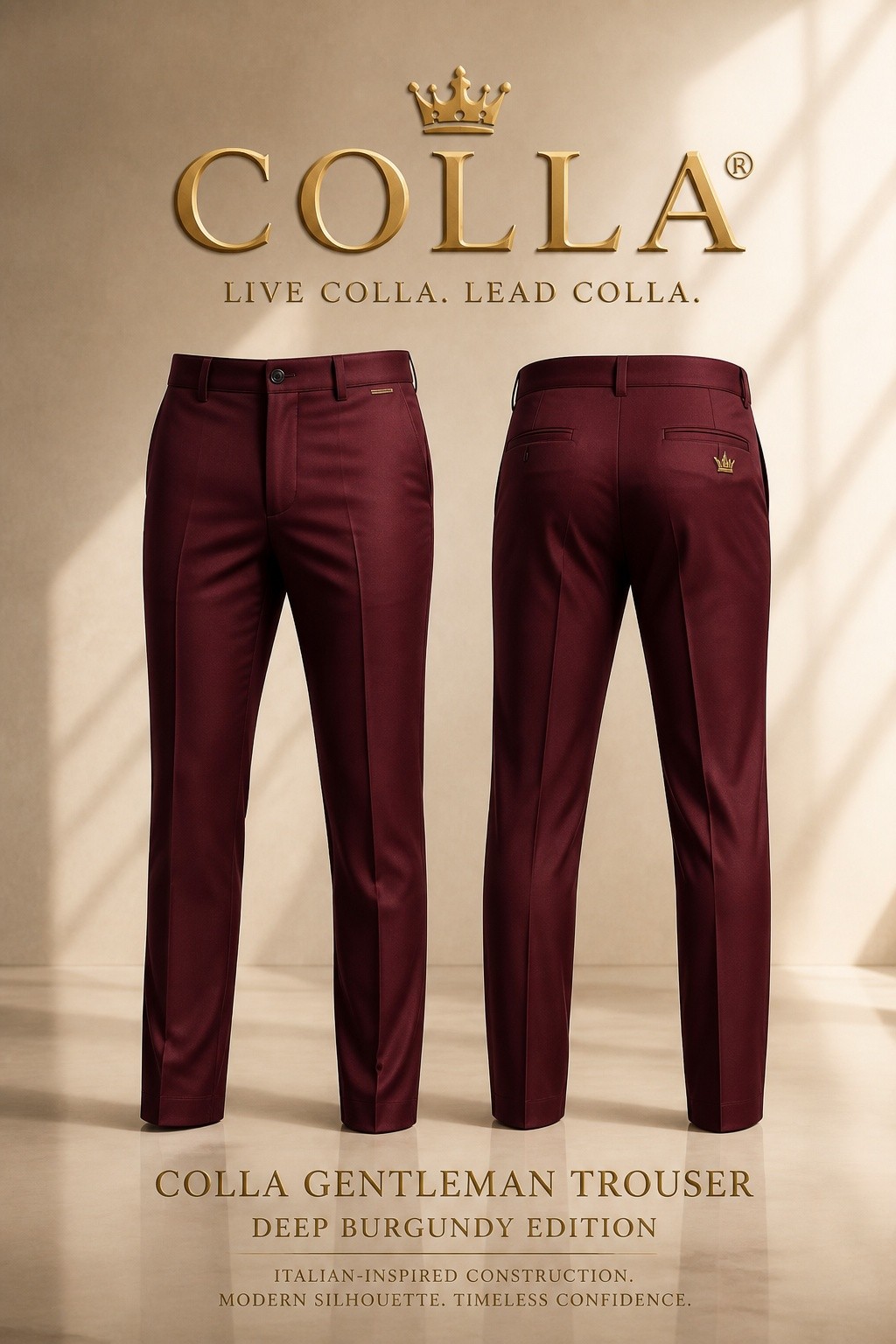 COLLA Gentleman Trouser concept