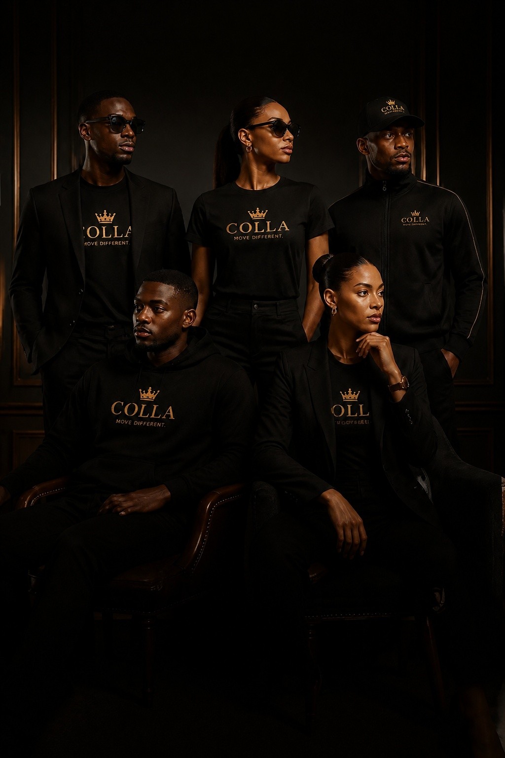 COLLA luxury fashion house campaign