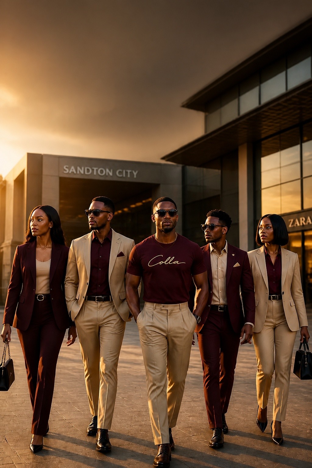 COLLA campaign in Sandton