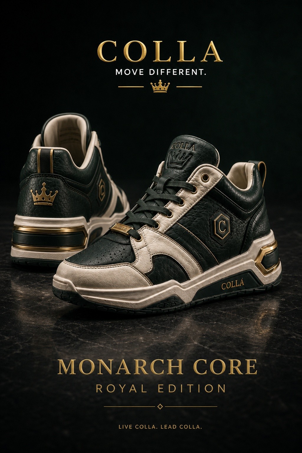 COLLA Monarch Core footwear concept