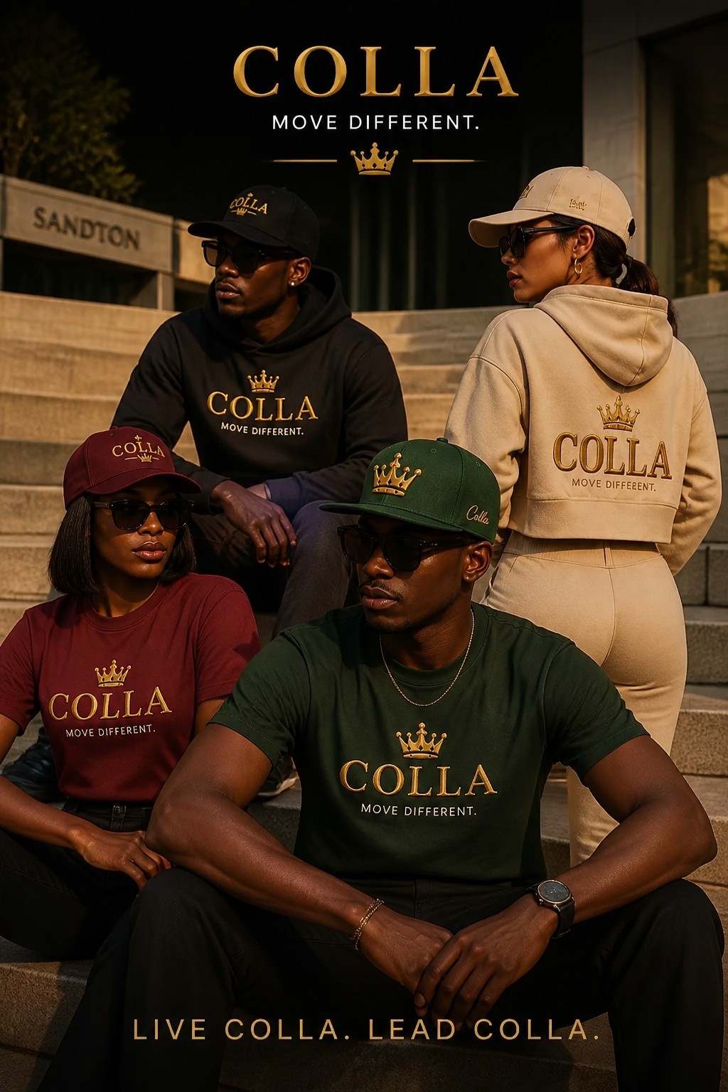 COLLA culture campaign poster